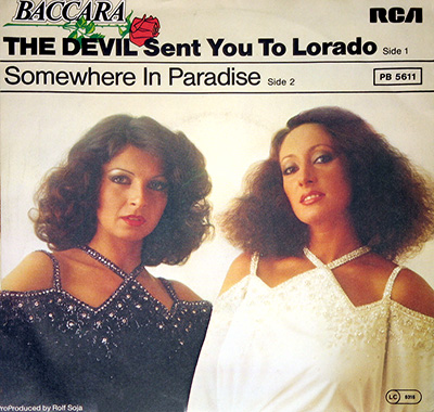 Thumbnail of BACCARA - The Devil Sent You To Lorado b/w Somewhere in Paradise album front cover